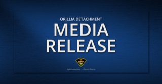 Orillia Detachment MEDIA RELEASE