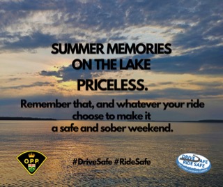 Summer memories on the lake priceless. Remember that, and whatever your ride choose to make it a safe and sober weekend. #DriveSafe #RideSafe