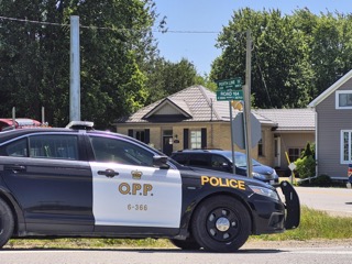 O.P.P. police cruiser, 6-366