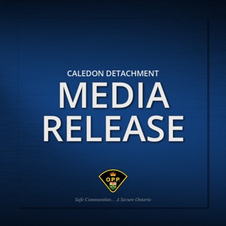Caledon Detachment MEDIA RELEASE O.P.P. logo Safe Communities, A Secure Ontario
