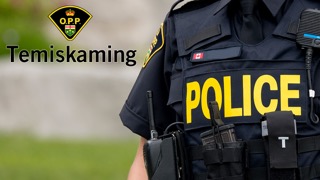 Police uniform with Canadian flag and OPP emblem