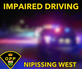 Impaired driving. O.P.P. Nipissing West.