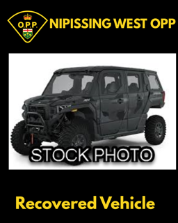 Black SUV with off-road modifications