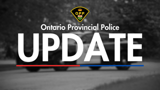 Ontario Provincial Police logo and UPDATE