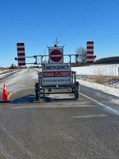 Emergency Road Closed by Police Order Section 134 HTA