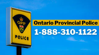 Ontario Provincial Police, 1-888-310-1122